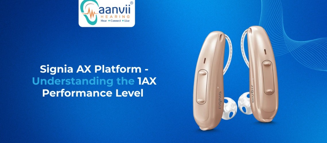 Signia AX Platform: Understanding the 1AX Performance Level Signia AX Platform: Understanding the 1AX Performance Level