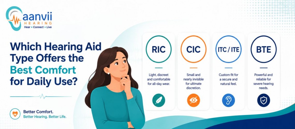 Which Hearing Aid Type Offers the Best Comfort for Daily Use?