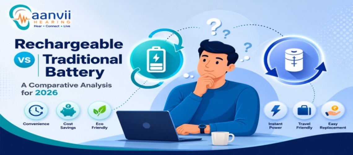 Rechargeable vs Traditional Battery Hearing Aids: A Comparative Analysis for 2026