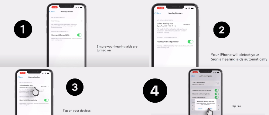 How to Connect Signia Hearing Aids to iPhone & Android