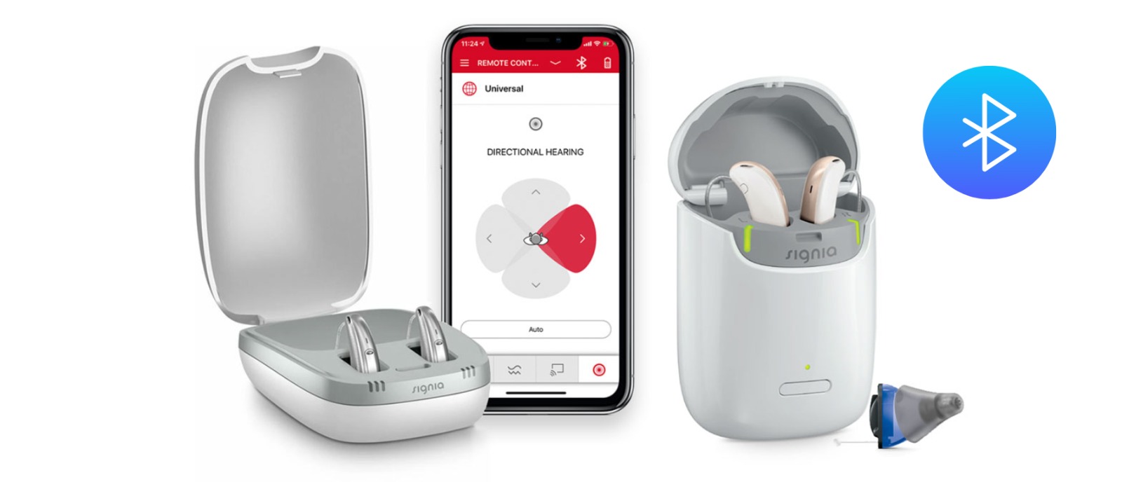 Hearing aids in India with Bluetooth and smartphone connectivity for easy streaming